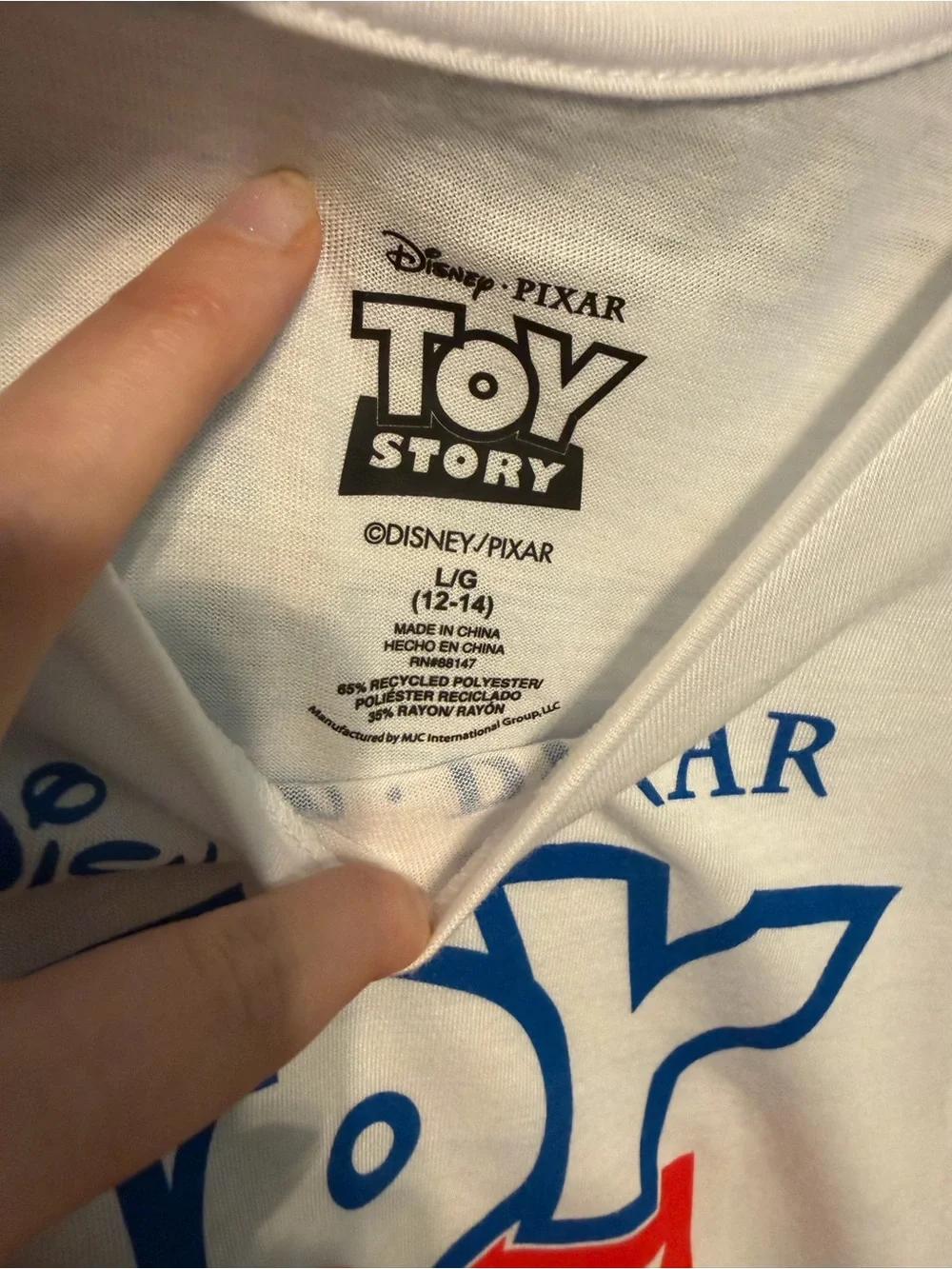 Disney Pixar Toy Story 3 Piece Pajama Set - Picture 4 of 4
